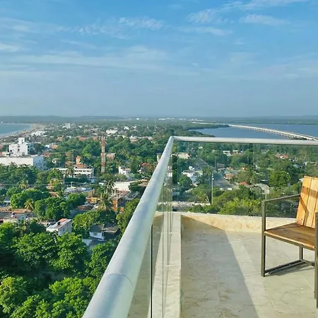 De Lujo Con Vista En Hotel, Salida A Playa Y Amenities Premium